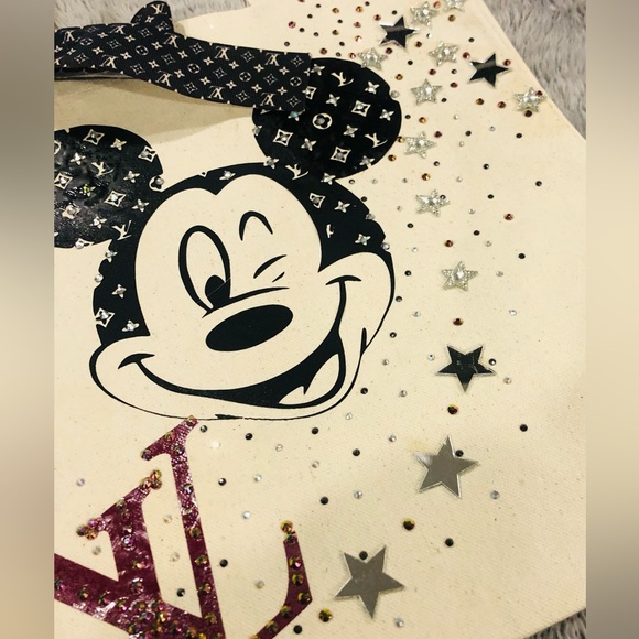 🌺DESIGNER INSPIRED HANDMADE TOTE BAG💞PLEASE READ DESCRIPTION🌺 - Picture 11 of 13